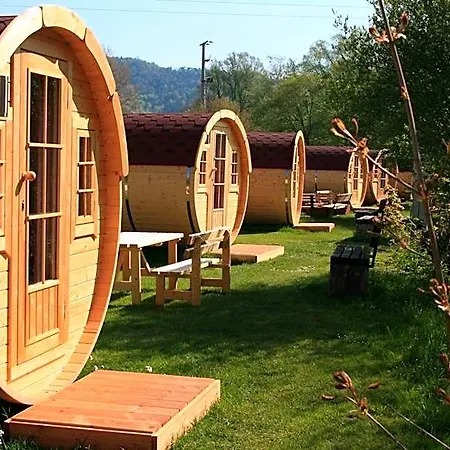 度假村 Naturama - Naturparkcamping Und Fasshotel *